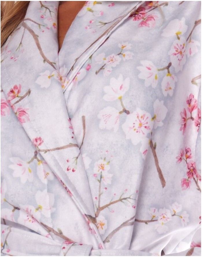 Bathrobe "Fida Rose"